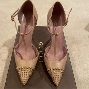 Gucci Pumps (Color: Pale Camel)